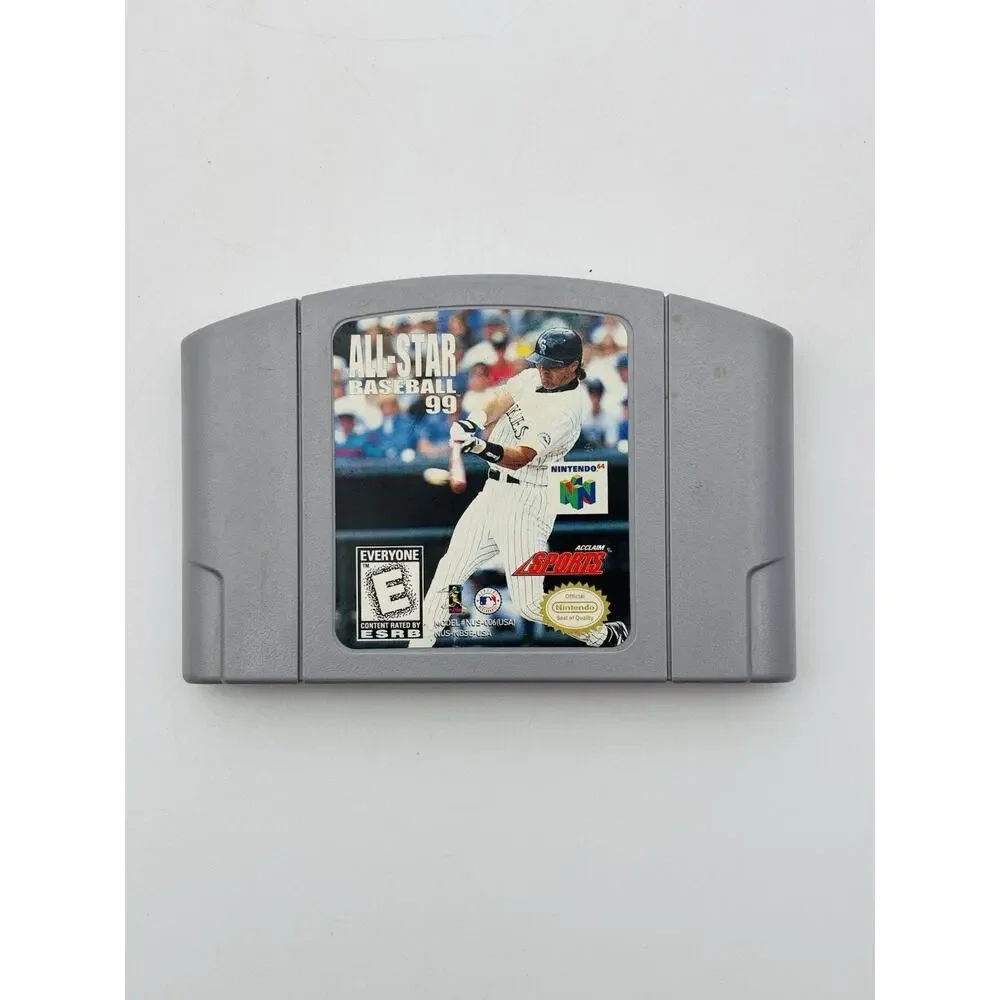 All Star Baseball 99 Nintendo 64 N64 Official Original Authentic Tested Works
